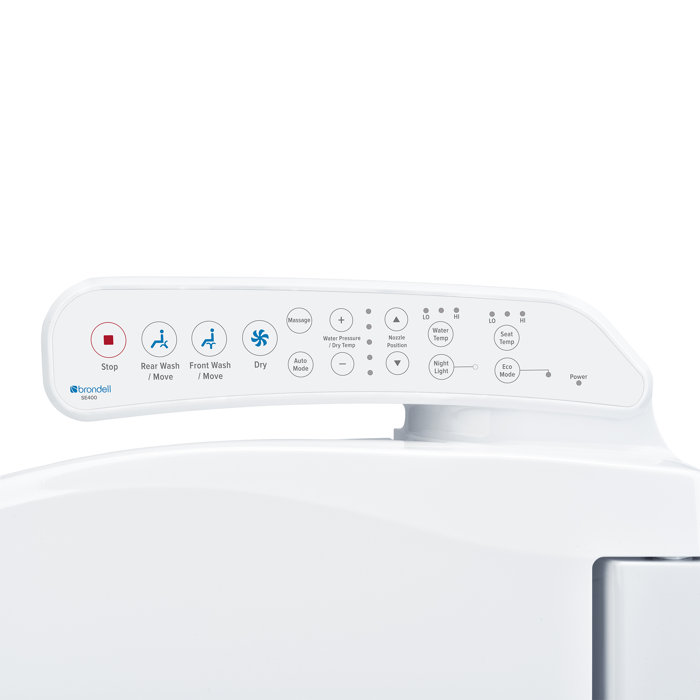 Brondell Swash SE400 Advanced Round Toilet Seat Bidet & Reviews Wayfair